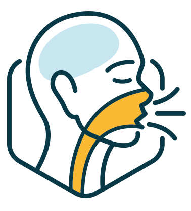 Breathing techniques icon