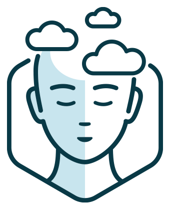 Meditation for anxiety icon